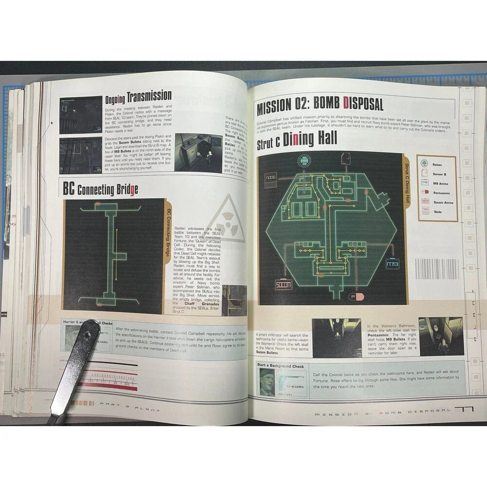 BradyGames Metal Gear Solid 2 Sons Liberty Konami Strategy Guide PS2 Playstation
